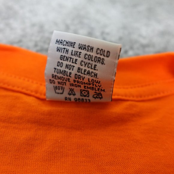 Vintage Incubus Shirt Mens XL Extra Large Orange Y2k Rock Band Concert Tee - Picture 4 of 8